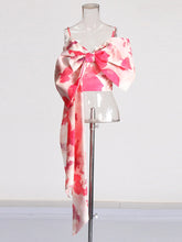 Bow Tie Irrgular Strapless Vest